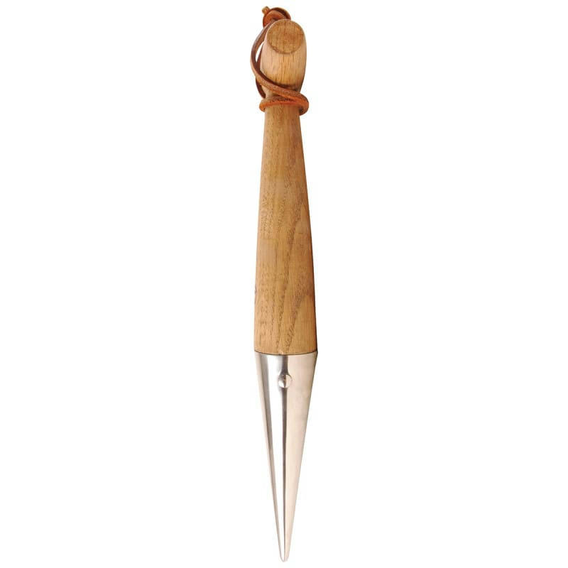 - Plantoir de jardinier en acier et bois