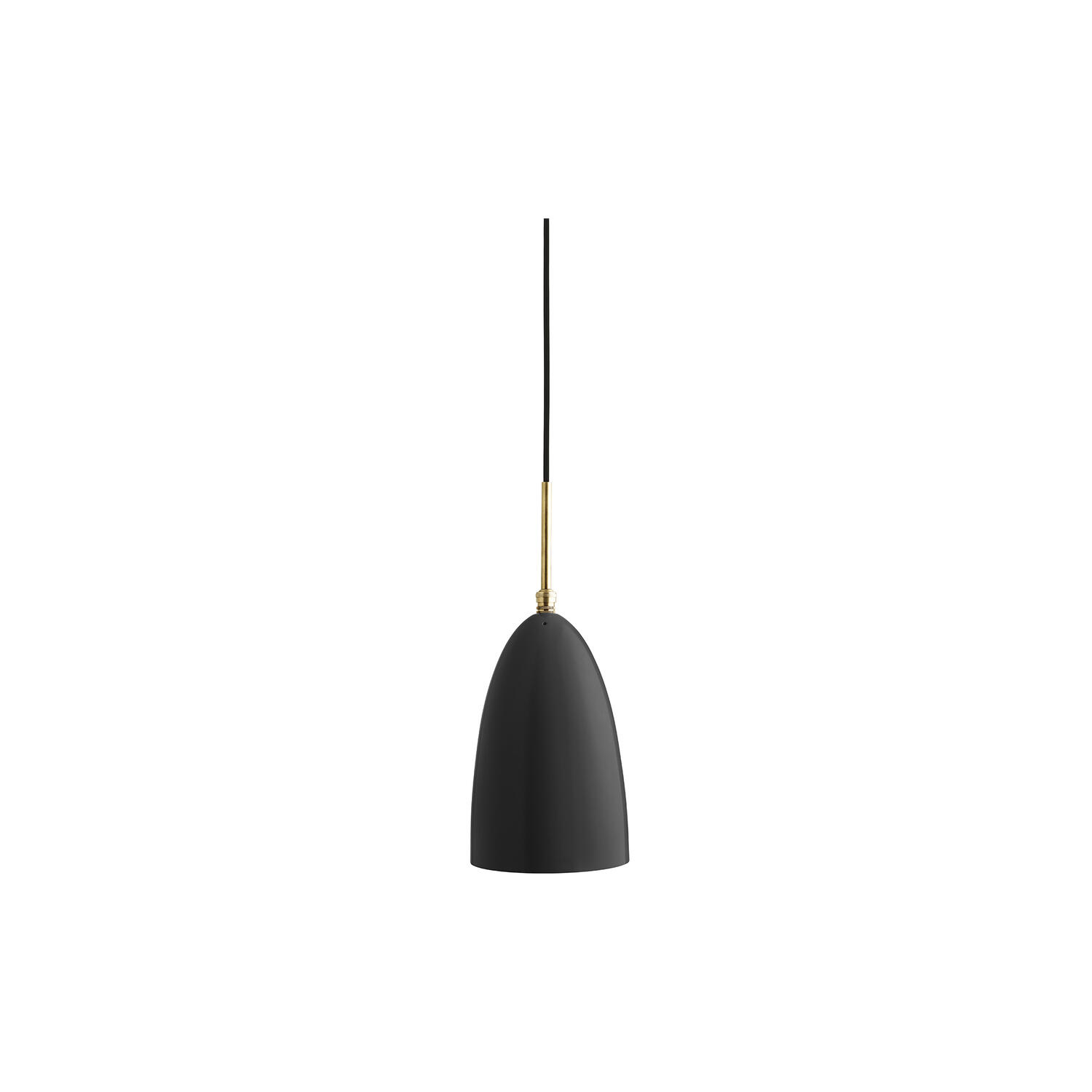 Gr&auml;shoppa Pendant, black semi matt
