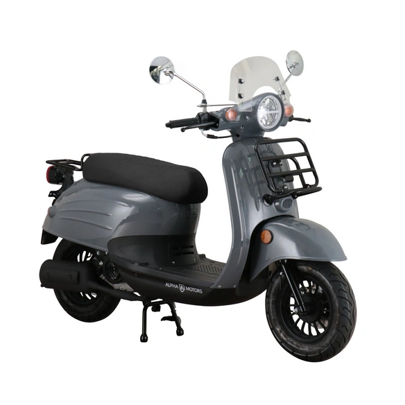 Mofa »Adria«, 50 ccm, 25 km/h, EURO 5, grau, inkl. Windschild