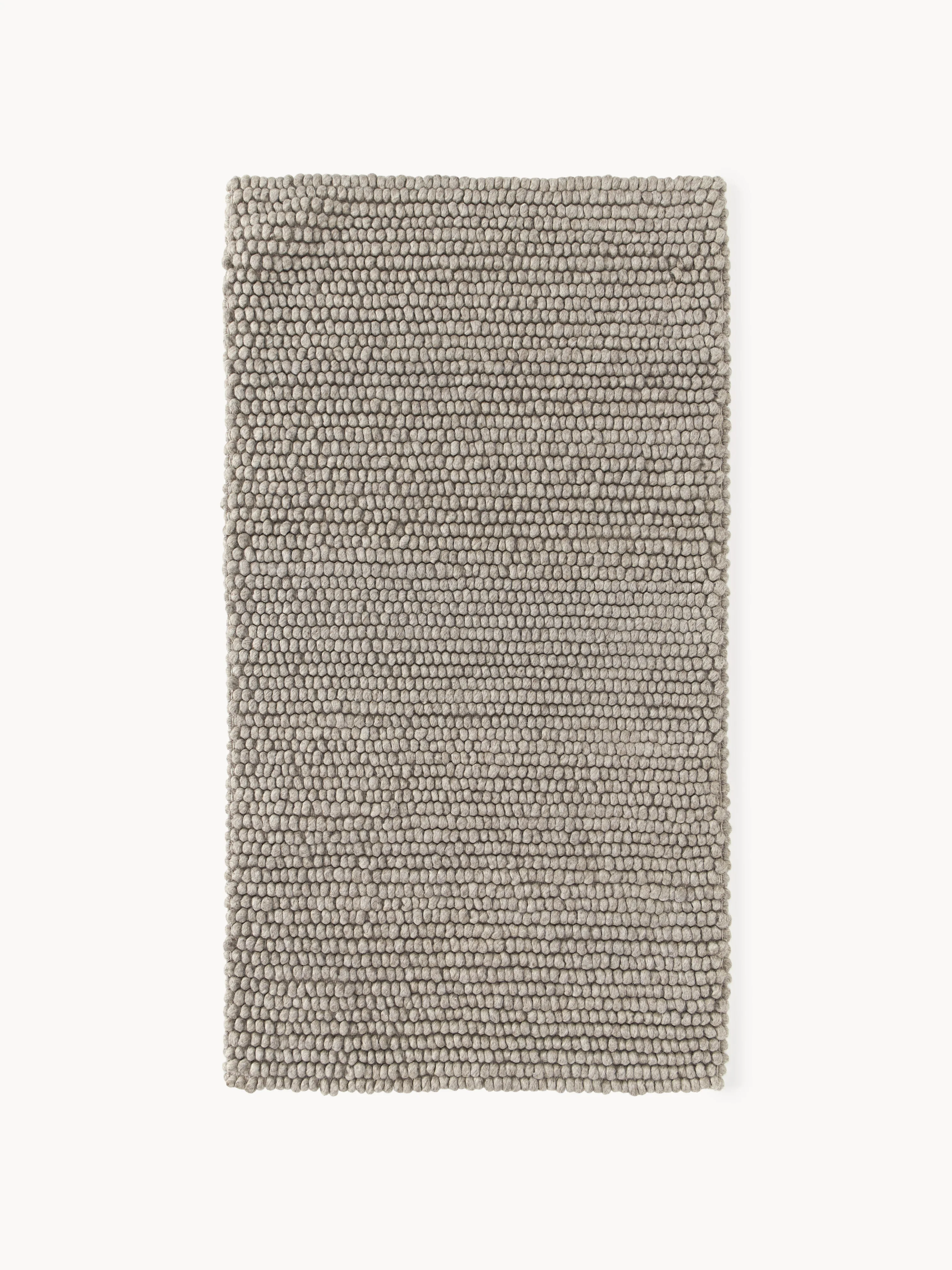 Handgewebter Wollteppich Pebble