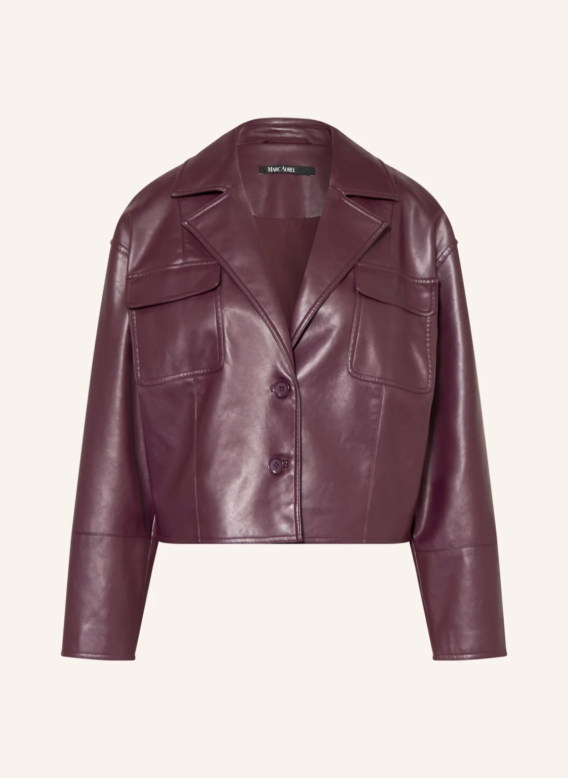 MARC AUREL Jacke in Lederoptik