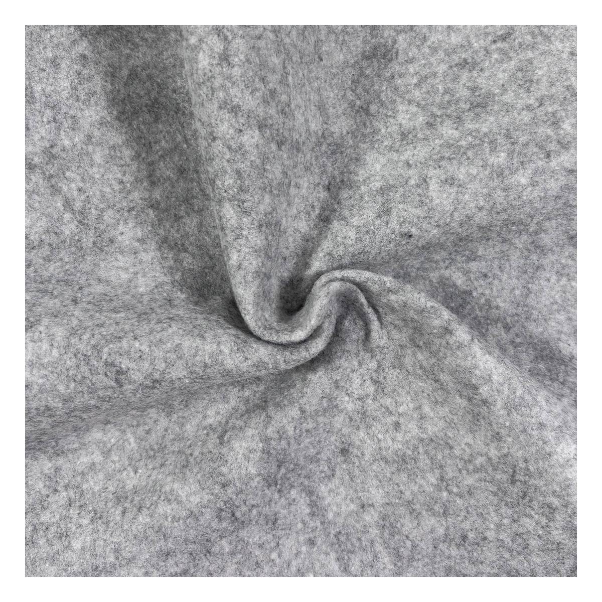 Dark Grey Felt Fabric by the Metre
