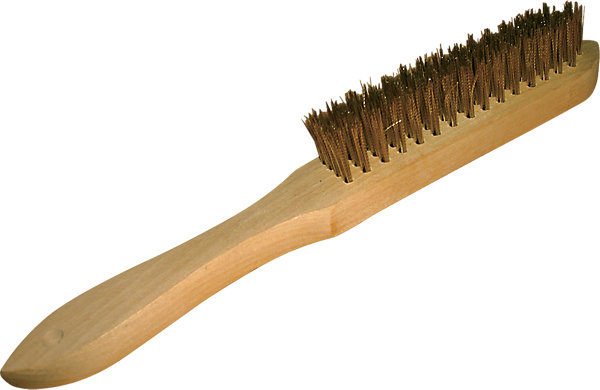 BROSSE MANCHE BOIS 295X145X25 FIL 0,30 ACIER LAIT MANUELLE - 720.291 - LEMAN