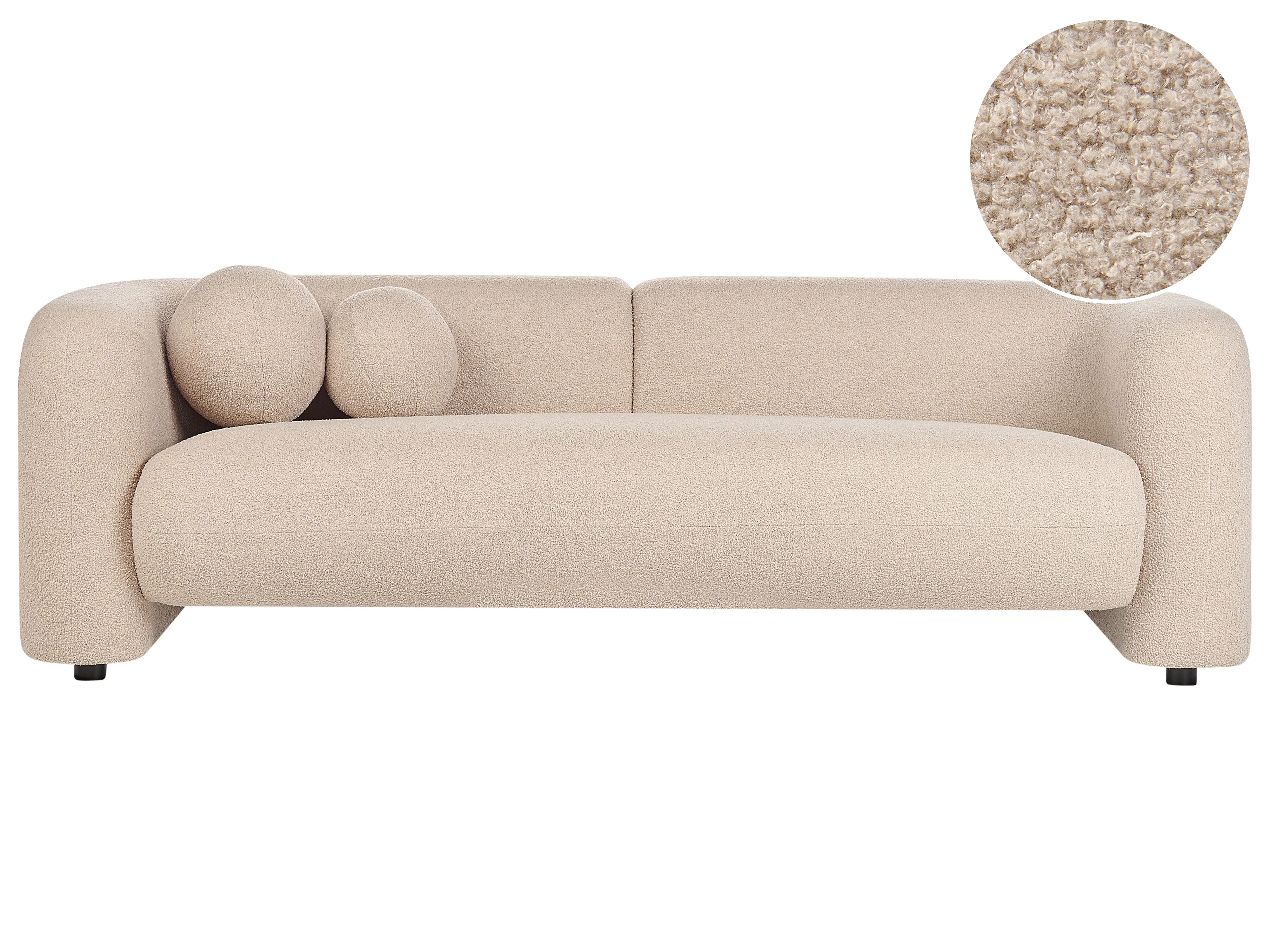 Armchair LEIREN Boucle Beige