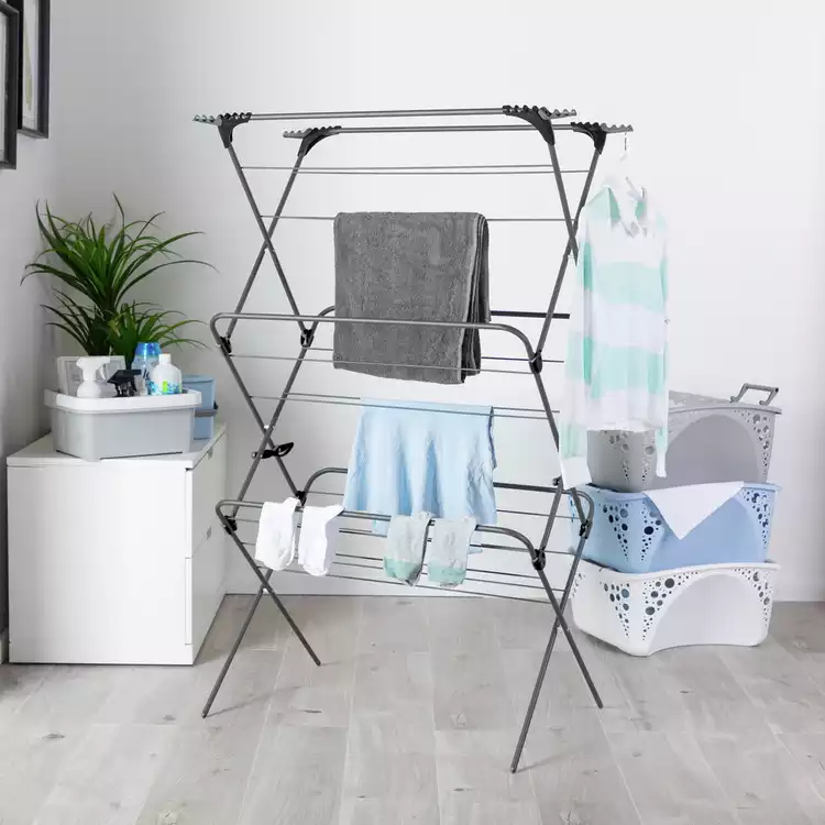Minky Sure Grip 21m 3 Tier Extra Wide Indoor Airer
