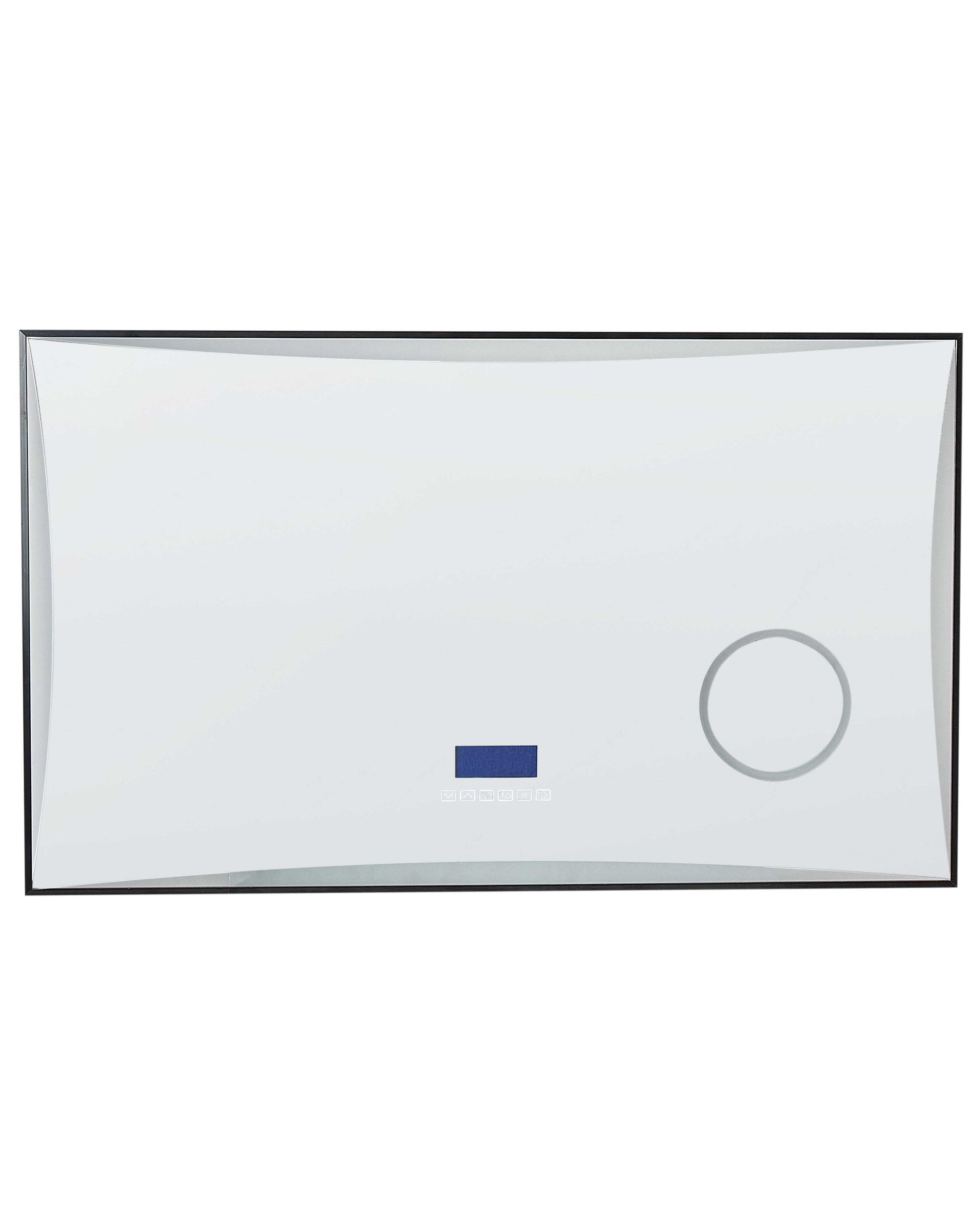 LED Bathroom Mirror ONLAY 100 cm 60 cm Silver