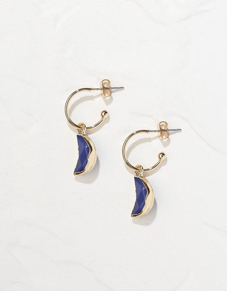 Moon Drop Earrings