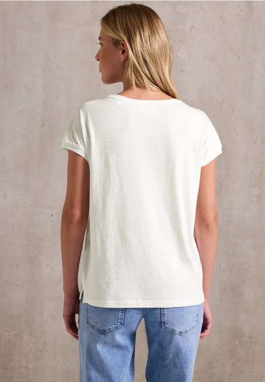 Shirt mit Schulterdetail