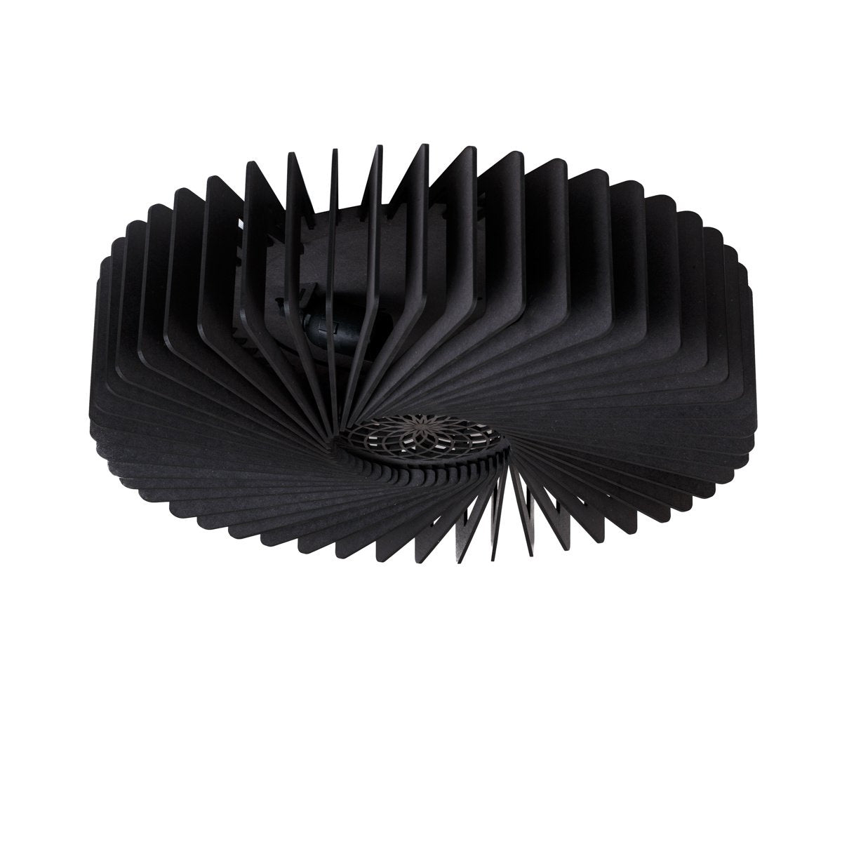 Blij Design plafondlamp Edge - 2 lichts - 48 x 13  cm - zwart