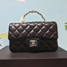 Chanel   bag with handle and flap bags