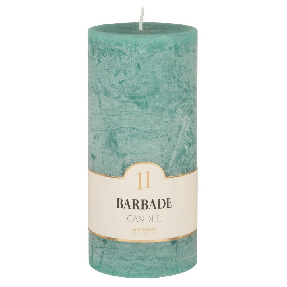COLORAMA - Bougie parfumée turquoise H15, 490g