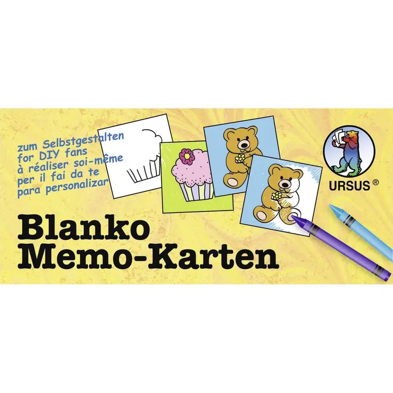 Memospiel Papp-Karte Memo
