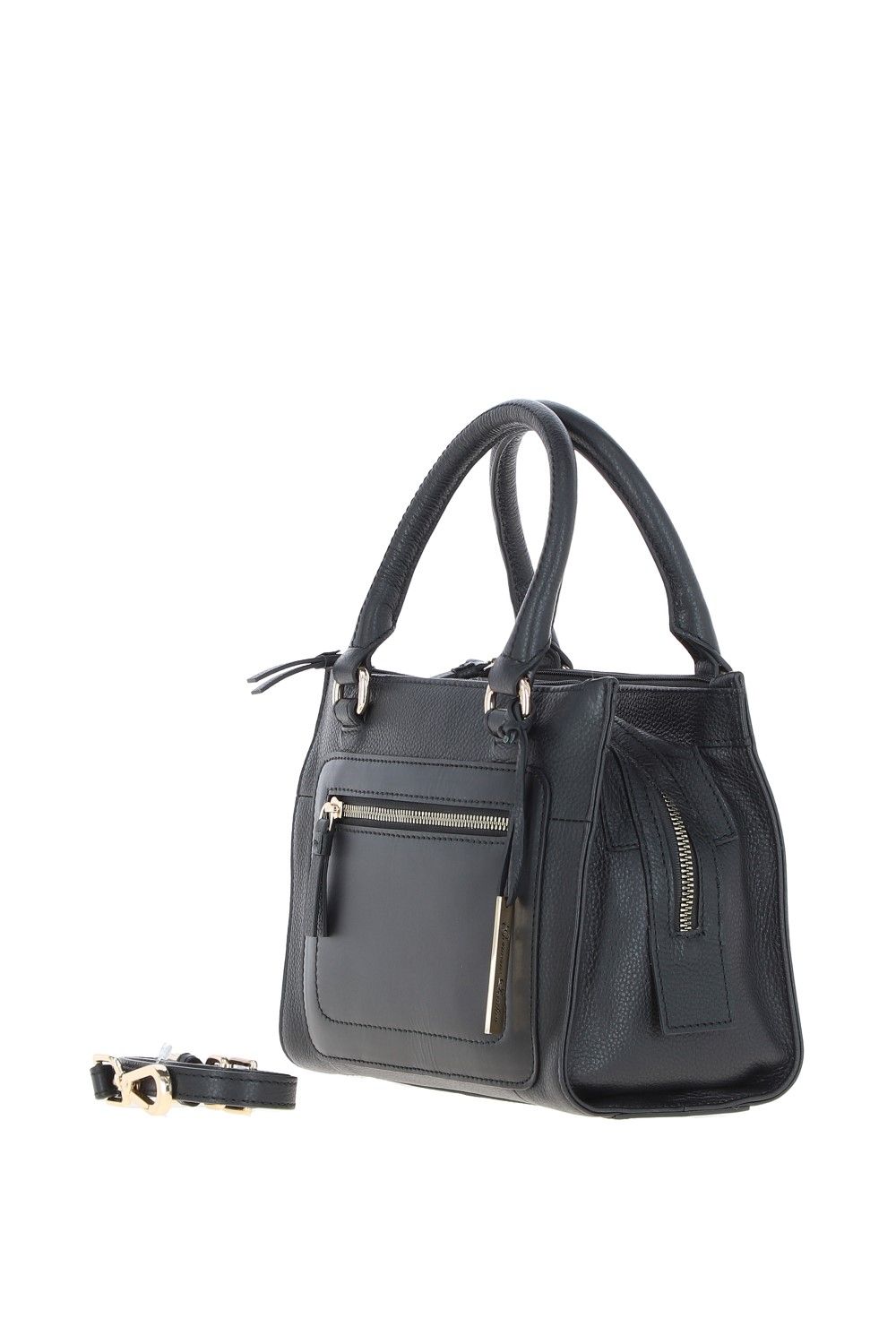 Ashwood Leather Three Section Real Leather Tote Shoulder Bag