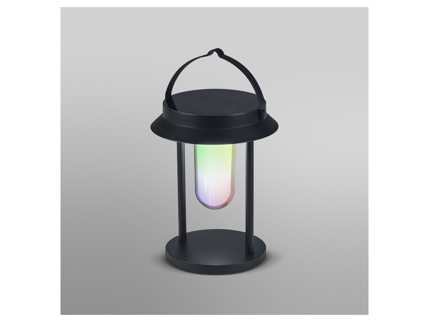 Lampa solarna Smart BT LED czarna