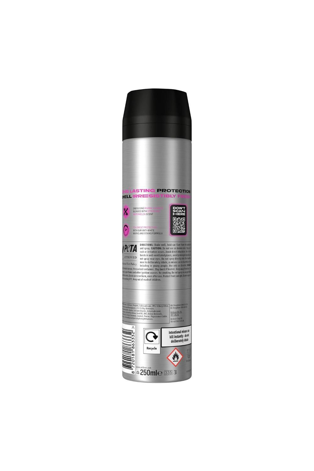 Lynx Limited FIFA No 10 Deodorant Anti-Perspirant Spray 250ml, 6 Pack