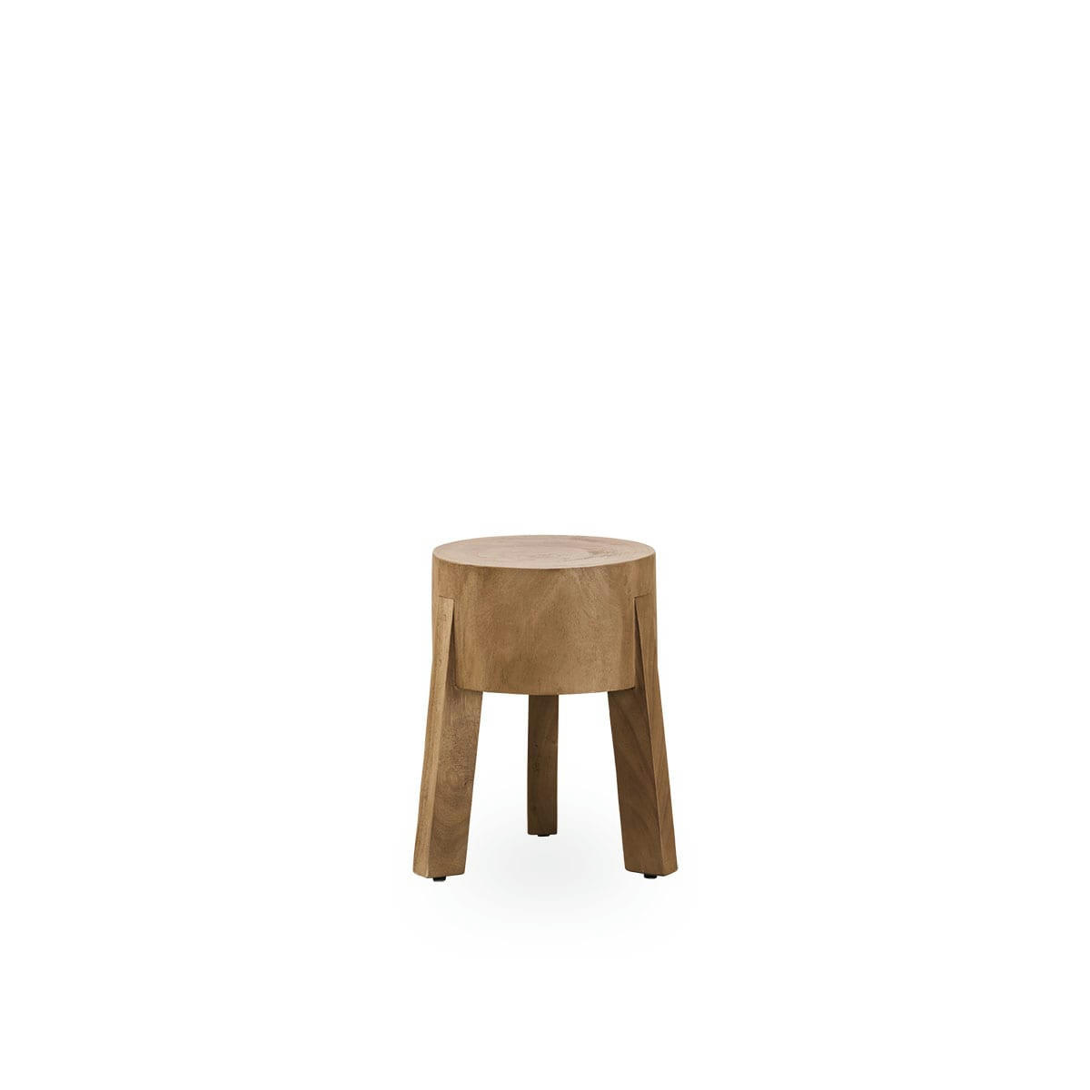 ROGER - Tabouret en bois de Suar 51cm