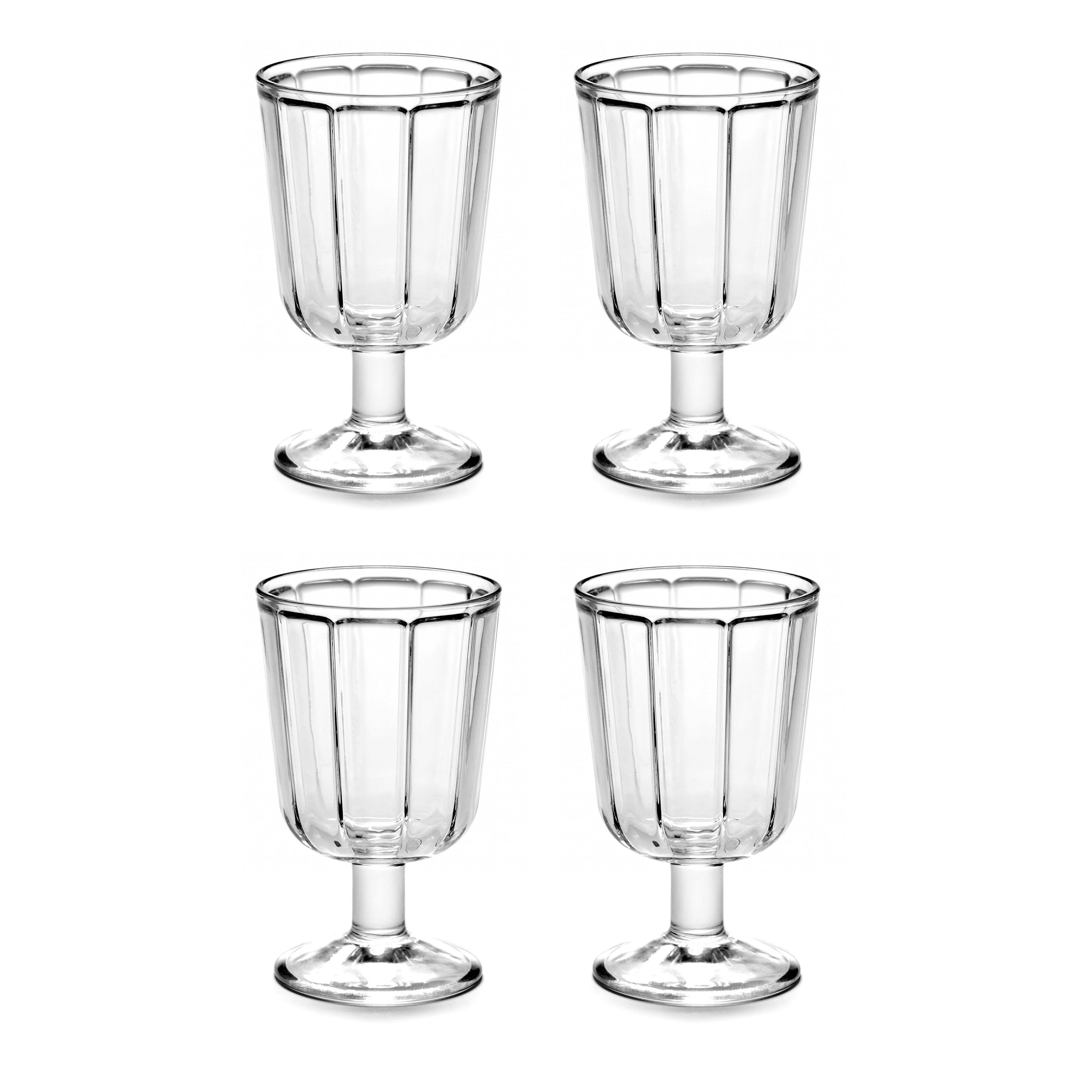 SERAX - Sergio Herman - Surface Witte Wijnglas 4 st. - 0,18 L