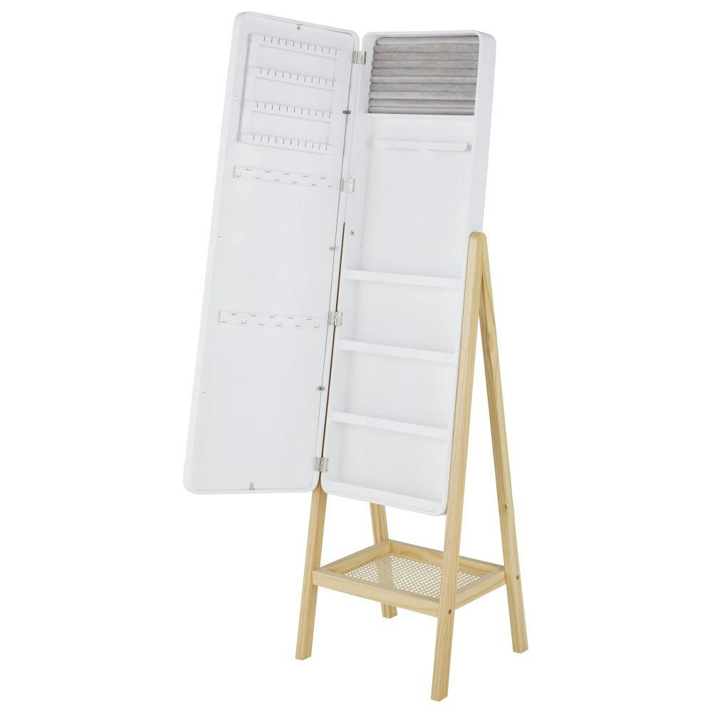 PIA - Miroir sur pied bicolore 42x160