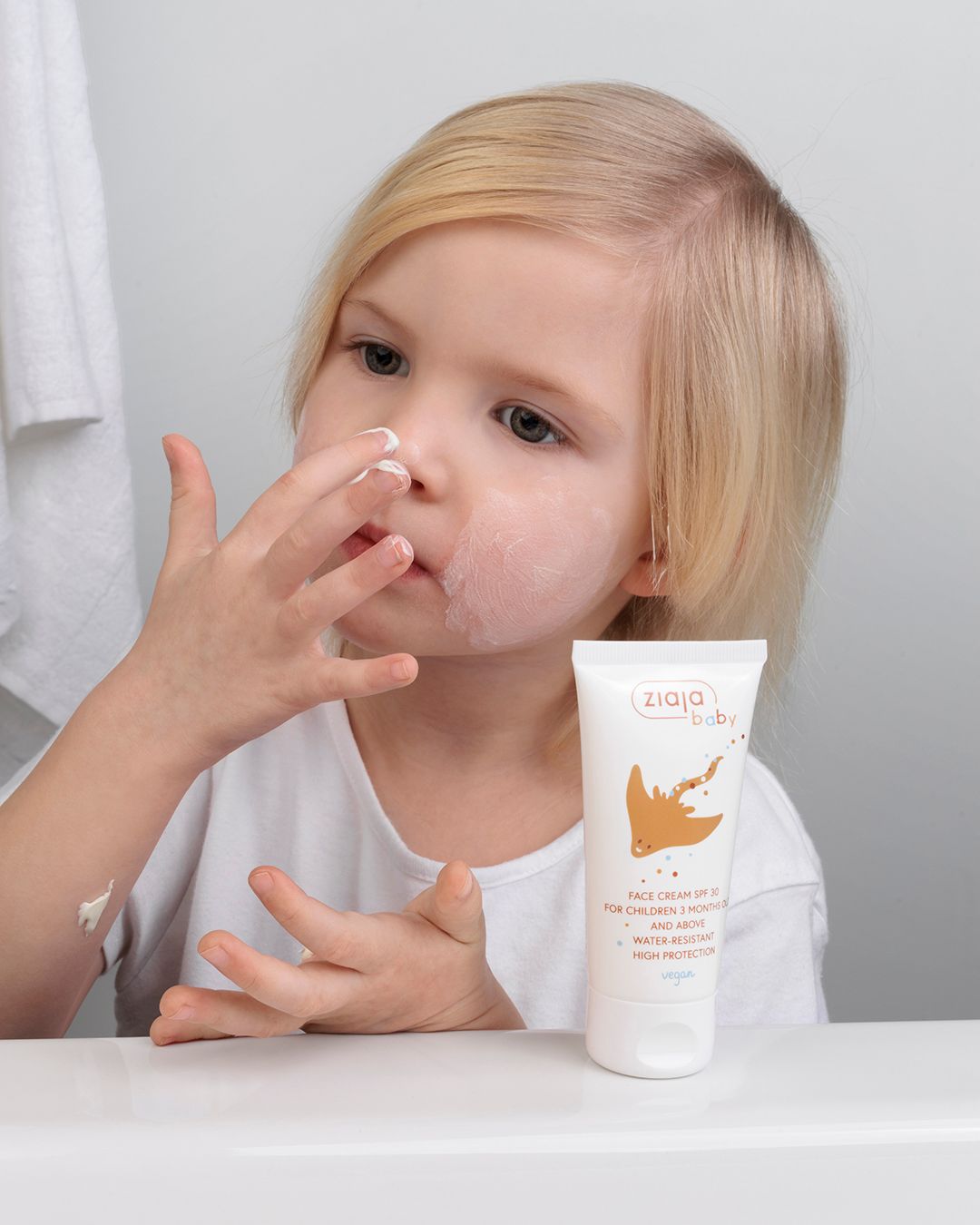 Ziaja Baby Face Cream Spf 30 Water Resistant 50ml