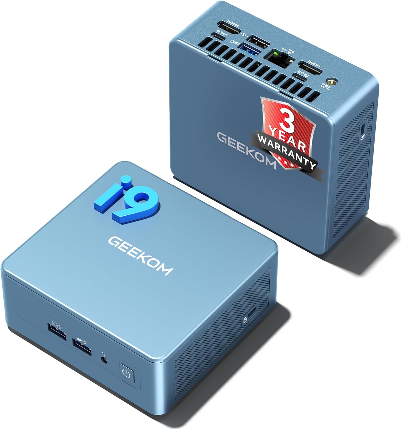 GEEKOM IT13 Mini PC 2026 Edition with Intel 13th Gen i9-13900HK  16GB RAM(Not LPDDR)&1TB NVMe SSD (Expandable)  NUC13 Mini Desktop Computer Windows 11 Pro for Home&Office | 8K UHD USB4 WiFi 6E BT5.2