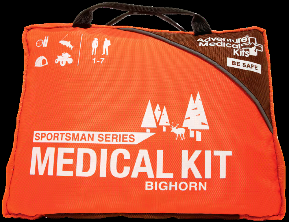 Adventure Medical Kits Sportsman Series Bighorn 7-Day First Aid Kit, Injury & Survival Supplies, 7-Person