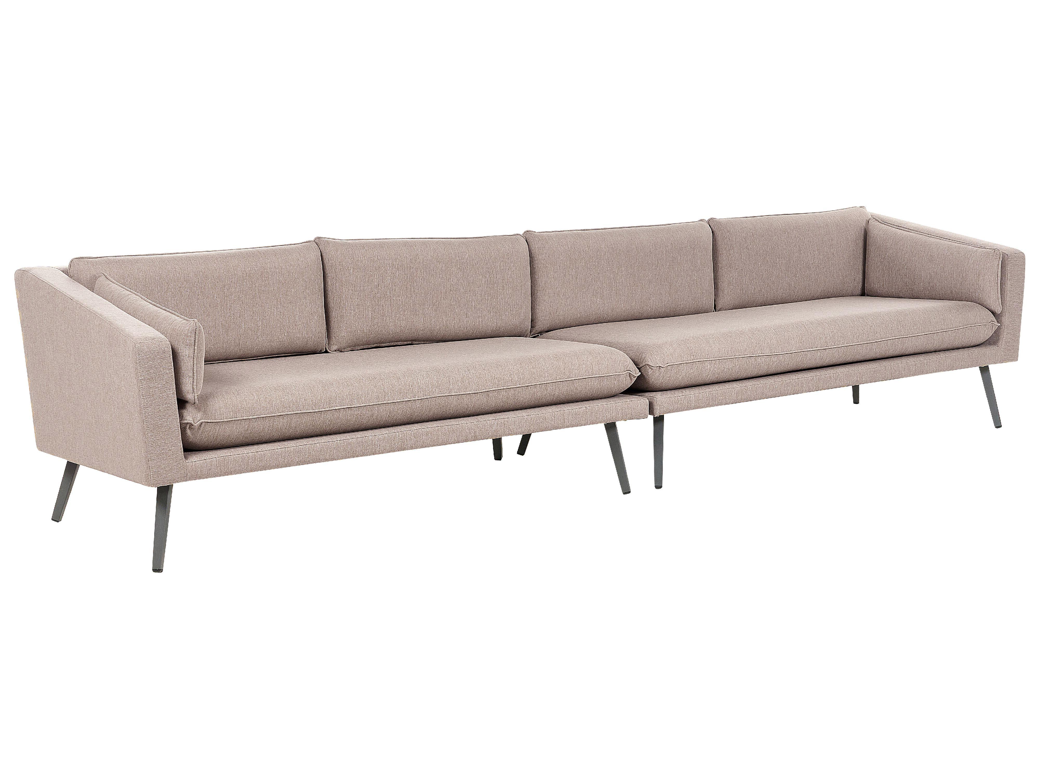 Garden Sofa 4 Seater LORETELLO Beige