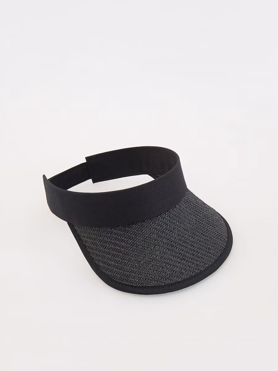 Woven Visor Cap