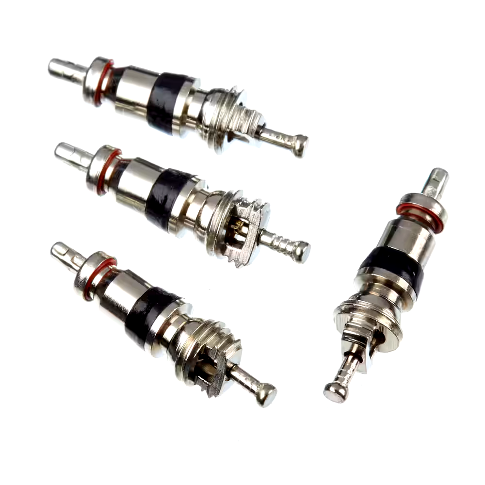 Certified Universal Tire Valve Cores, 4-pcs