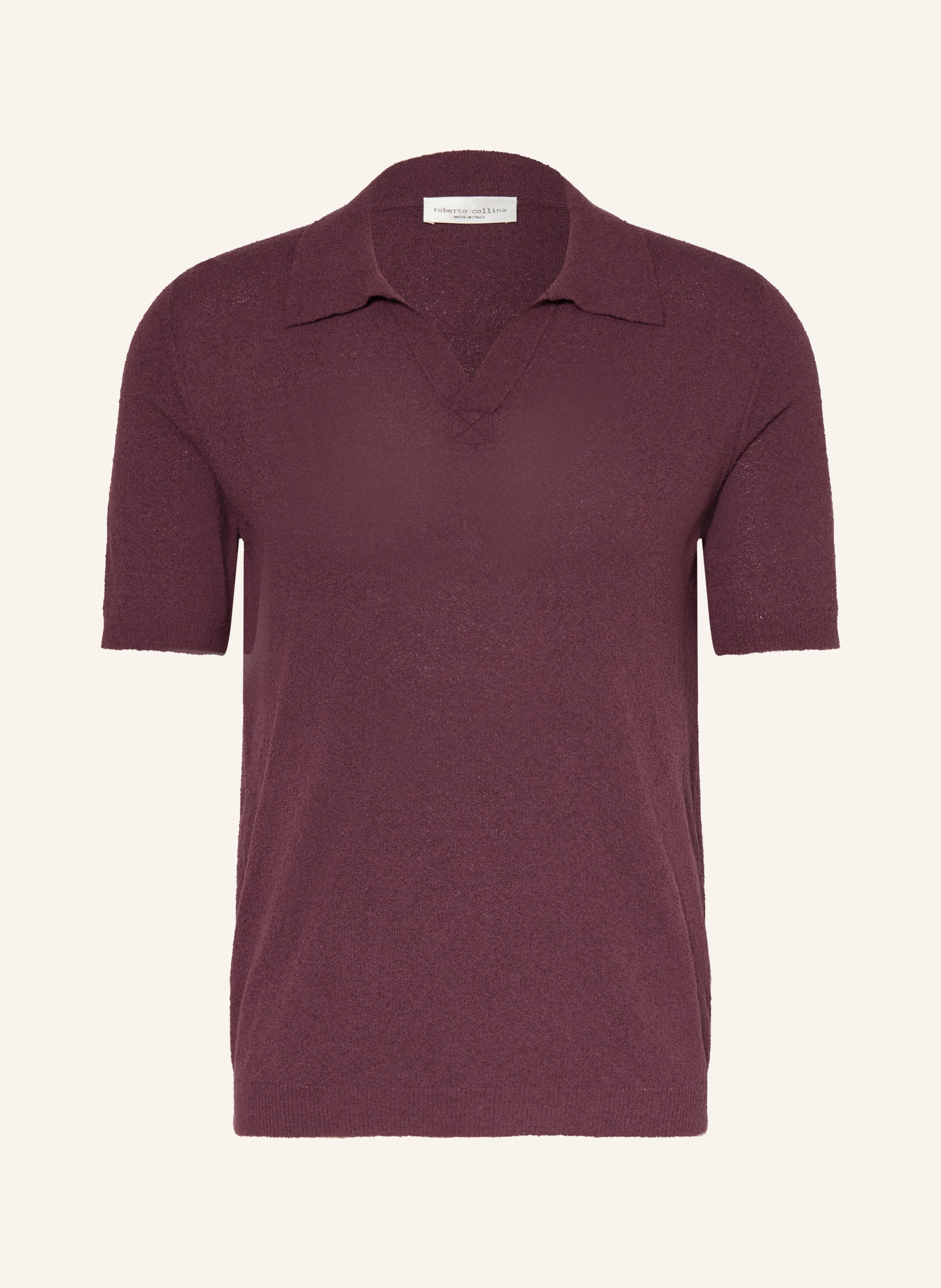 roberto collina Strick-Poloshirt