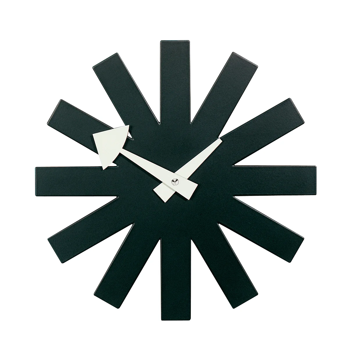 Vitra - Asterisk Clock, schwarz