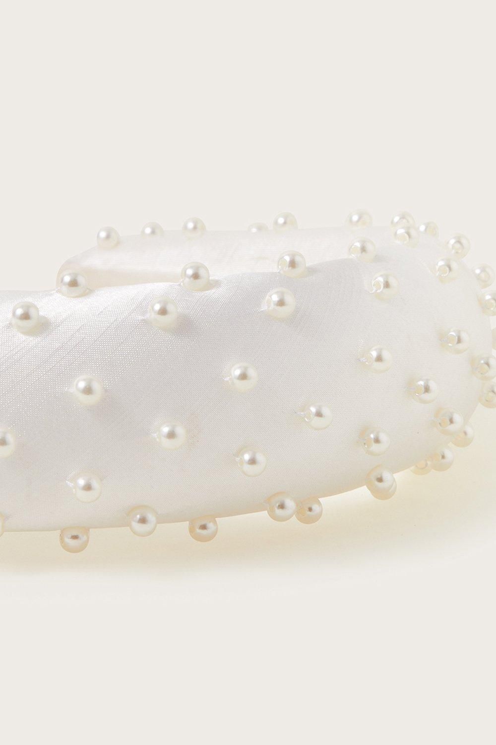 Monsoon Pearl Padded Bridal Headband