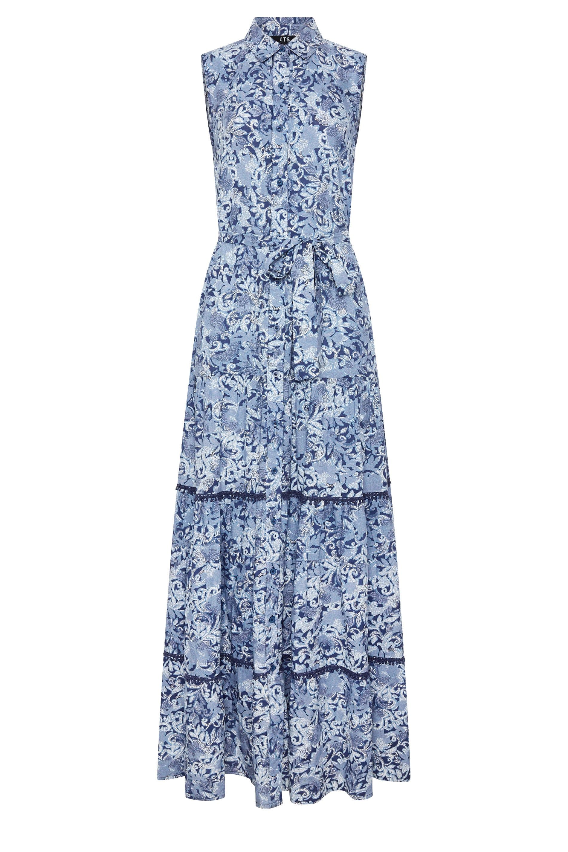 Long Tall Sally Tall Floral Belted Maxi Dress