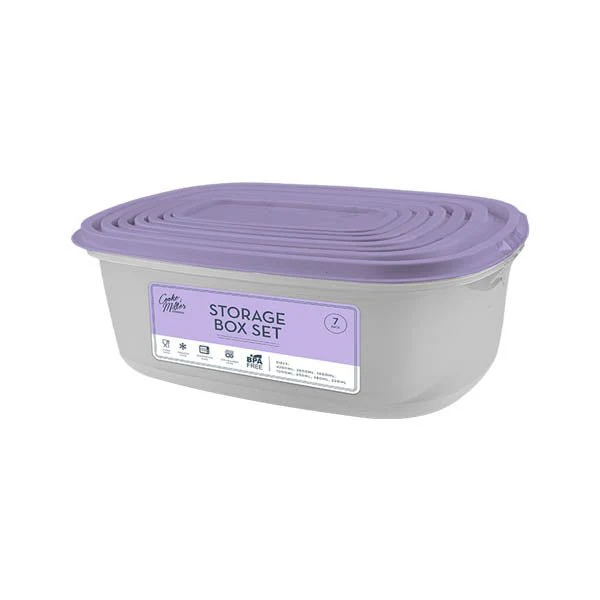 Cooke & Miller Pastel Storage Box Set 7