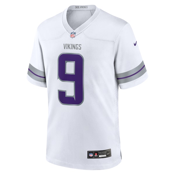 J.J. McCarthy Minnesota Vikings Nike Alternate Game Player Jersey - White