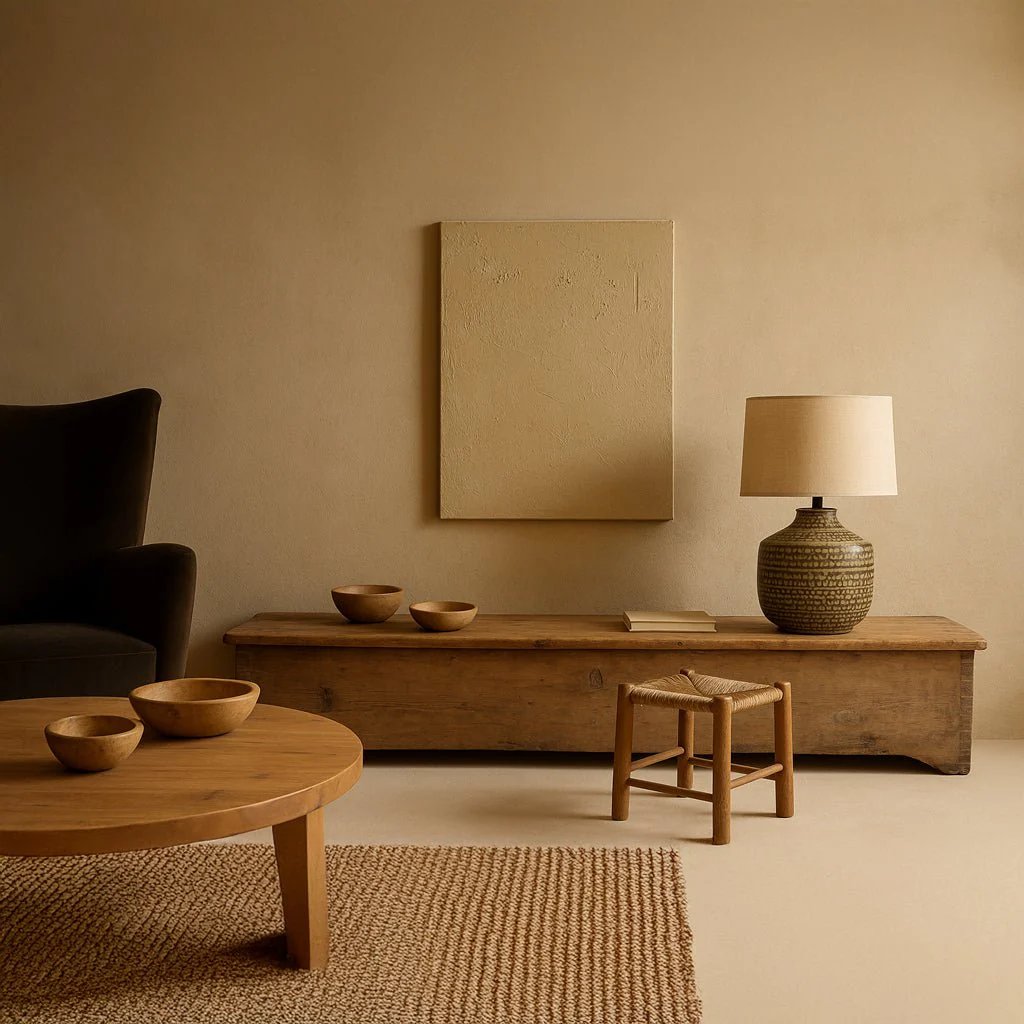 Candeeiro de Mesa Metal Cobre 63 cm ÉPICO