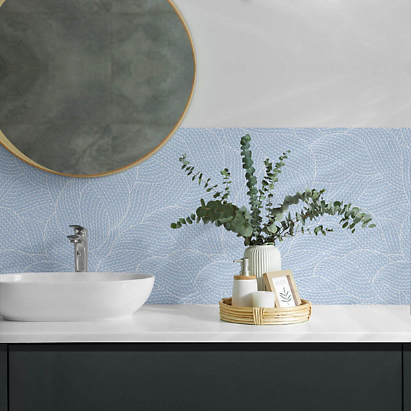 Panneau Décoratif Mural Wallfluent 100x50 cm Texture À Motif Délicat 1 pièce