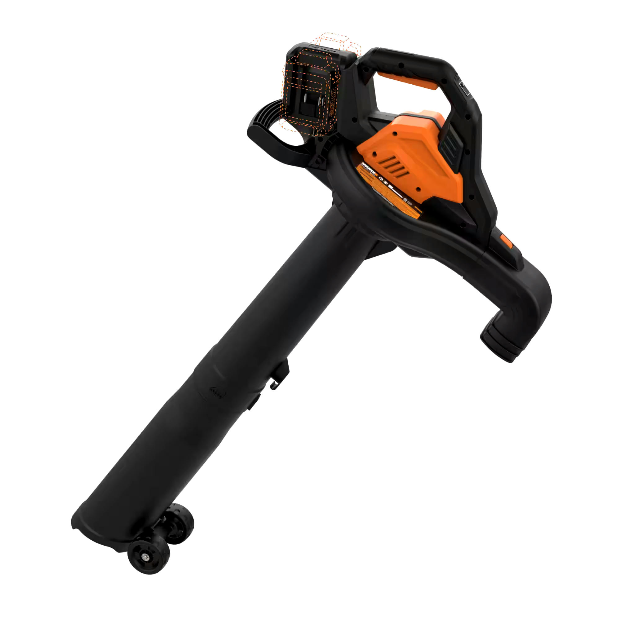 WORX WG583.9 40V Power Share™ 3-in-1 Cordless Leaf Blower/Vacuum/Mulcher, Tool Only