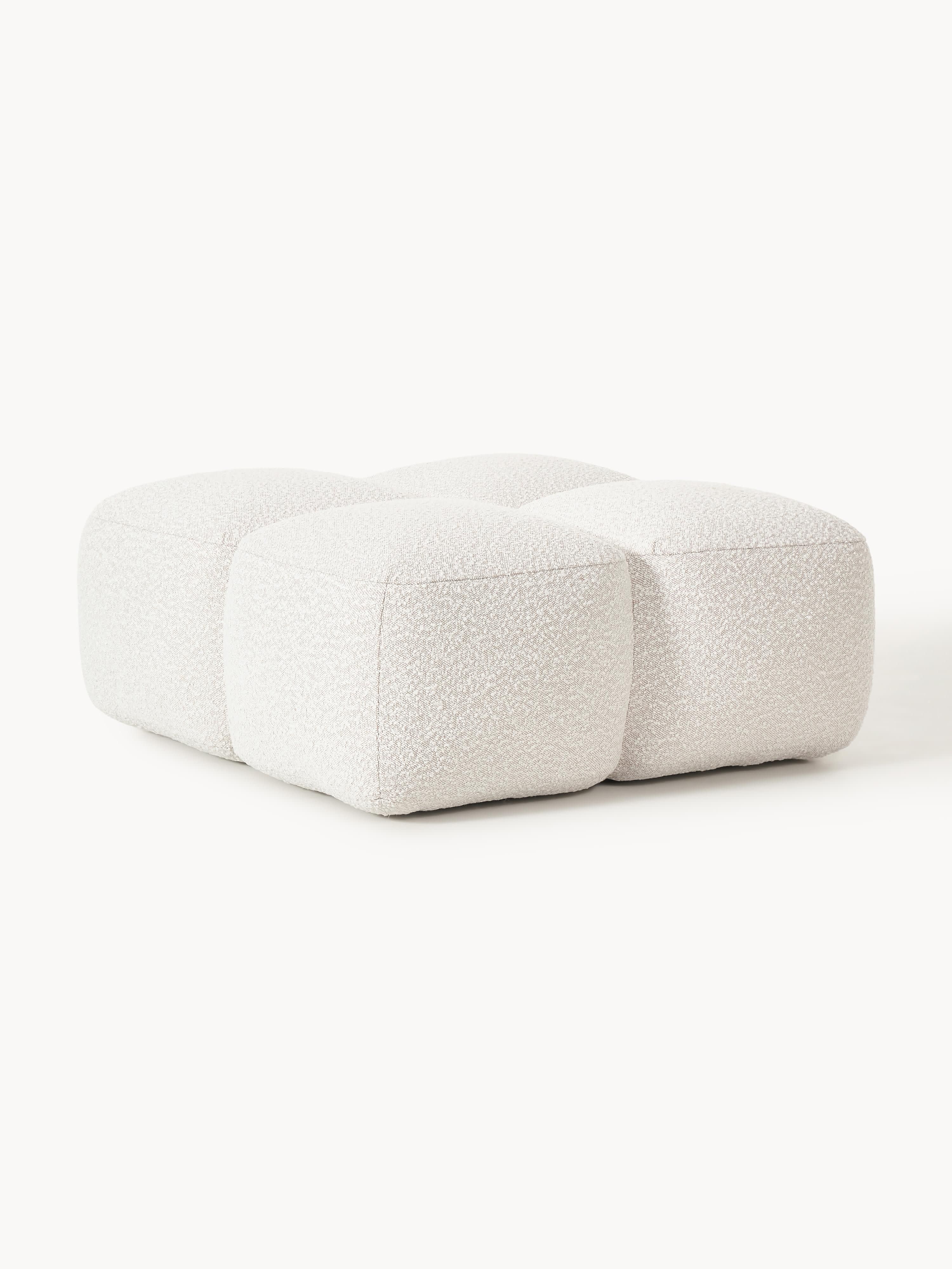 Sofa-Hocker Tayla aus Bouclé