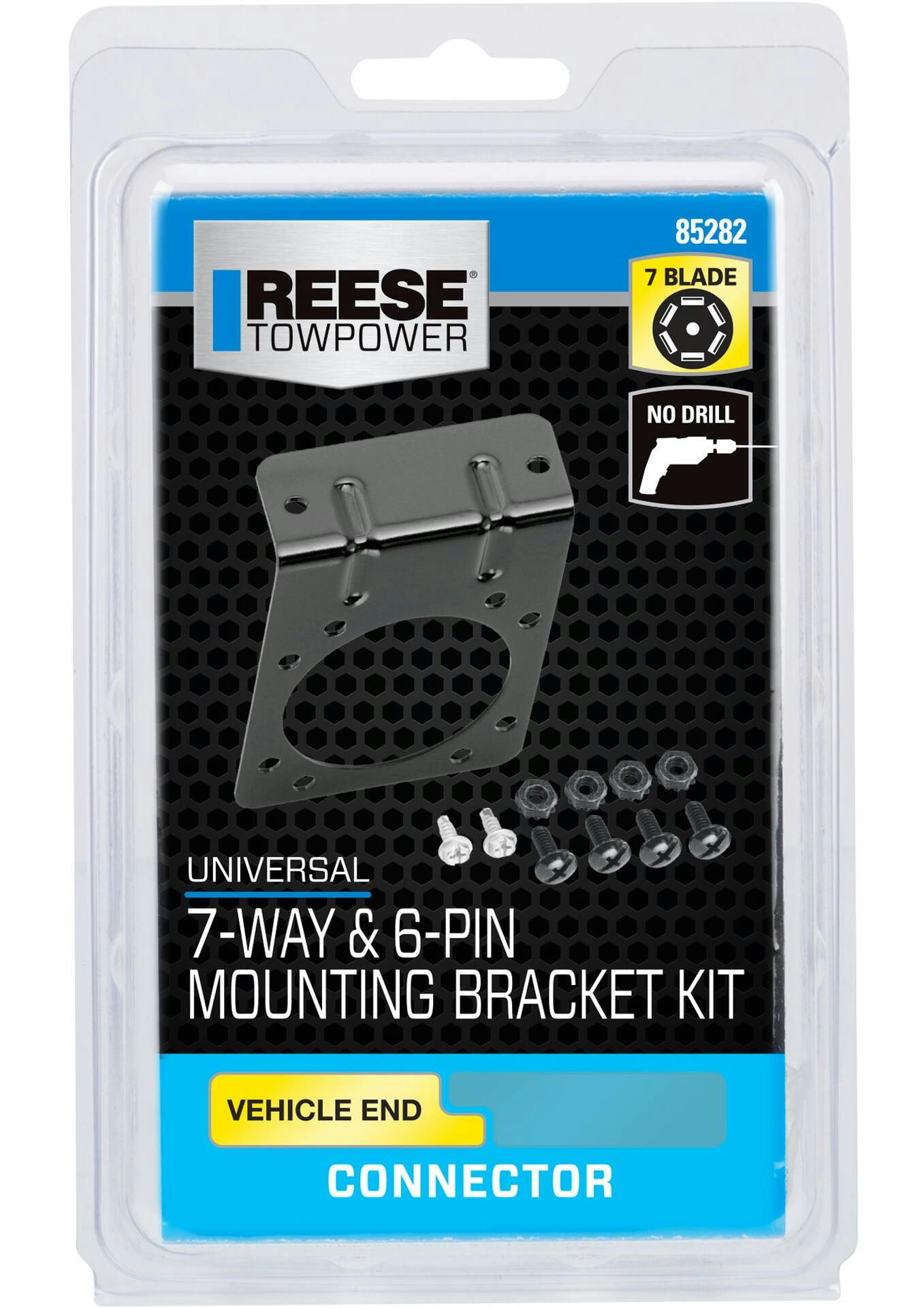 REESE Towpower 7-Way & 6-Pin Vehicle Mounting Bracket Kit