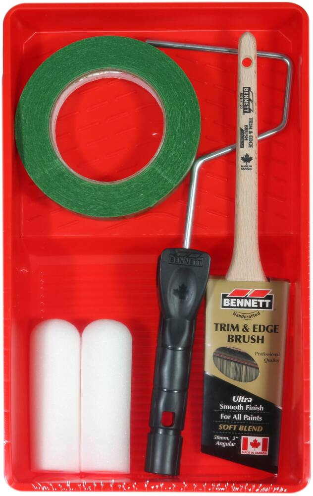 Bennett Trim & Edge Lint Free Painting Tools, 6-pc, 100-mm