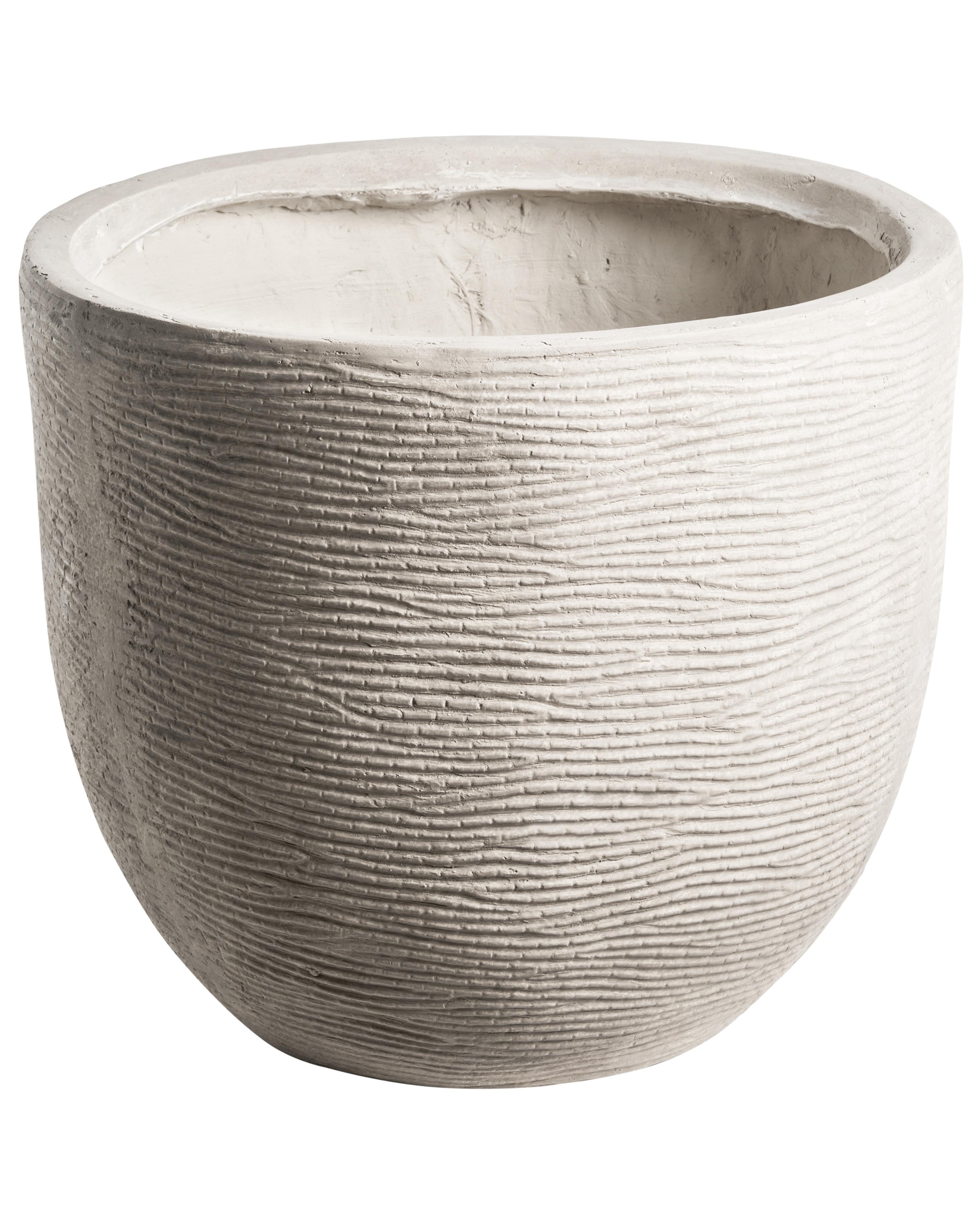 Plant Pot LIXOURI 47 cm Light Grey