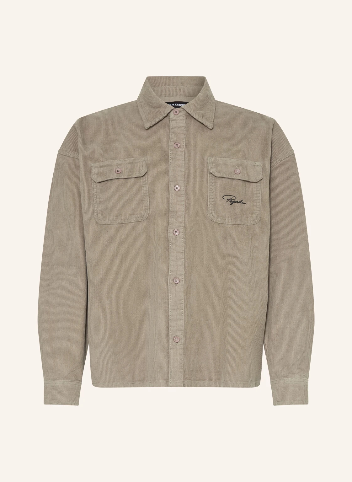 PEGADOR Oversized-Overshirt BILASPUR Comfort Fit aus Cord