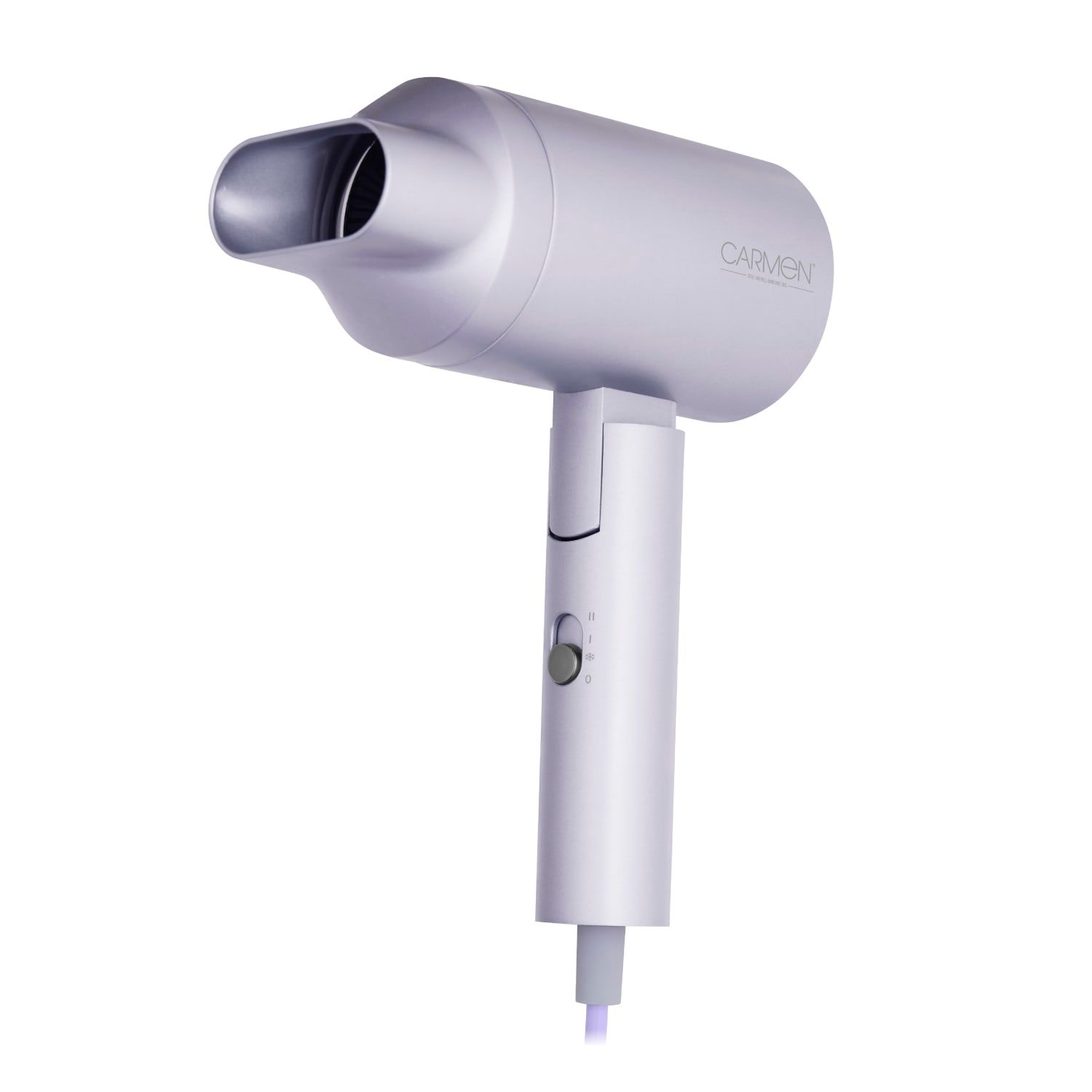 Carmen Gil Ionic Hair Dryer, Foldable Handle, 2000W, C81220PUR