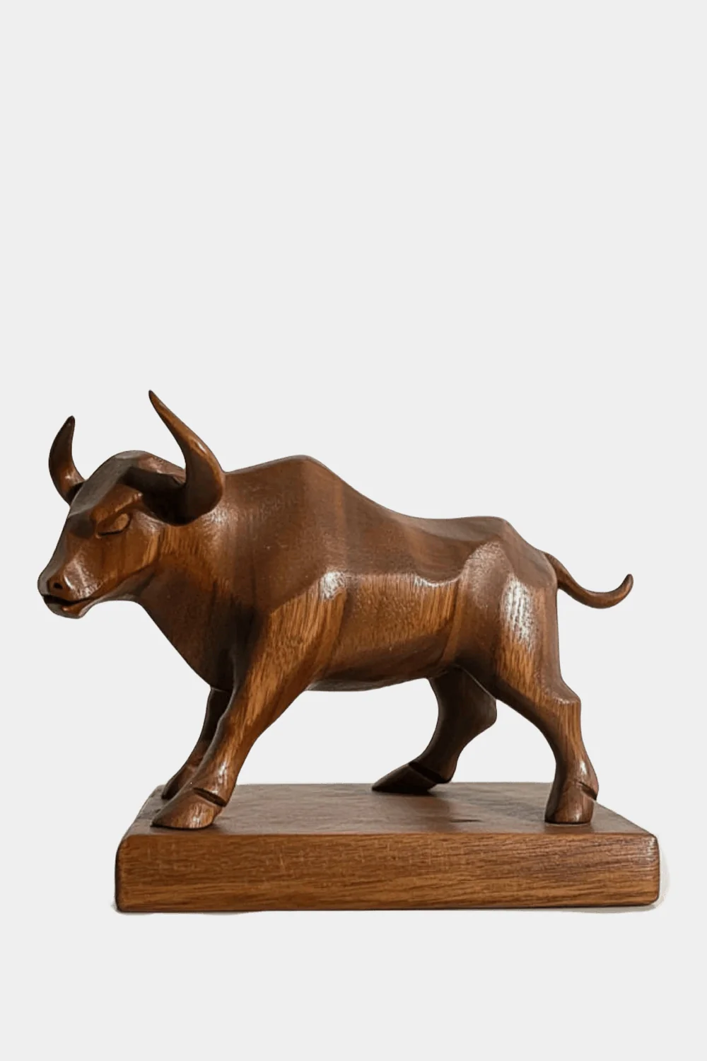 Bull Wood Sculpture #WA123