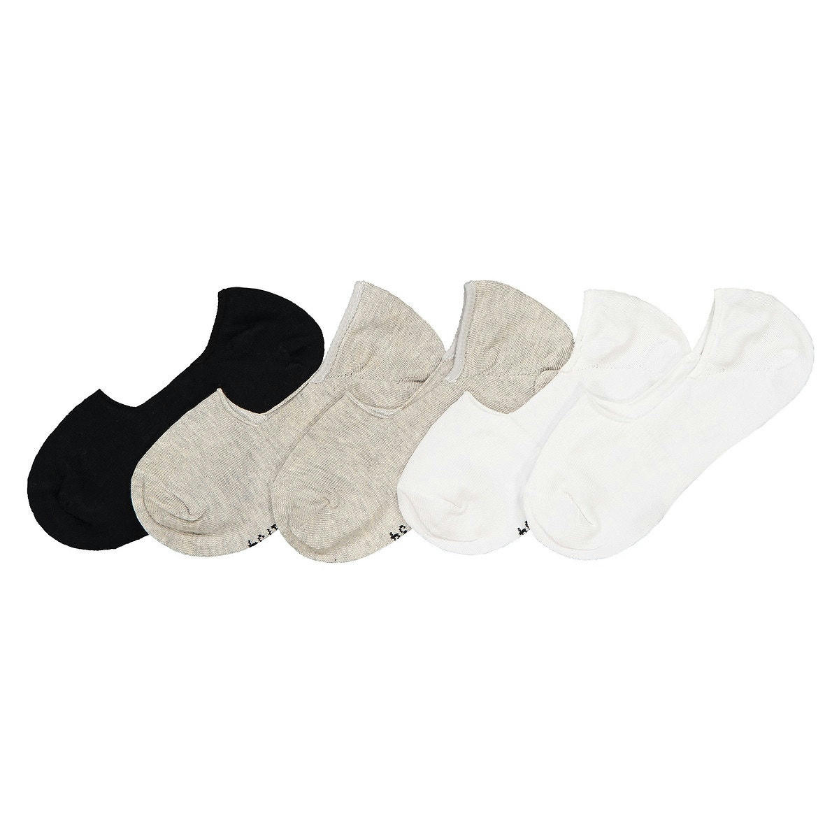 Lot de 5 paires de soquettes invisibles