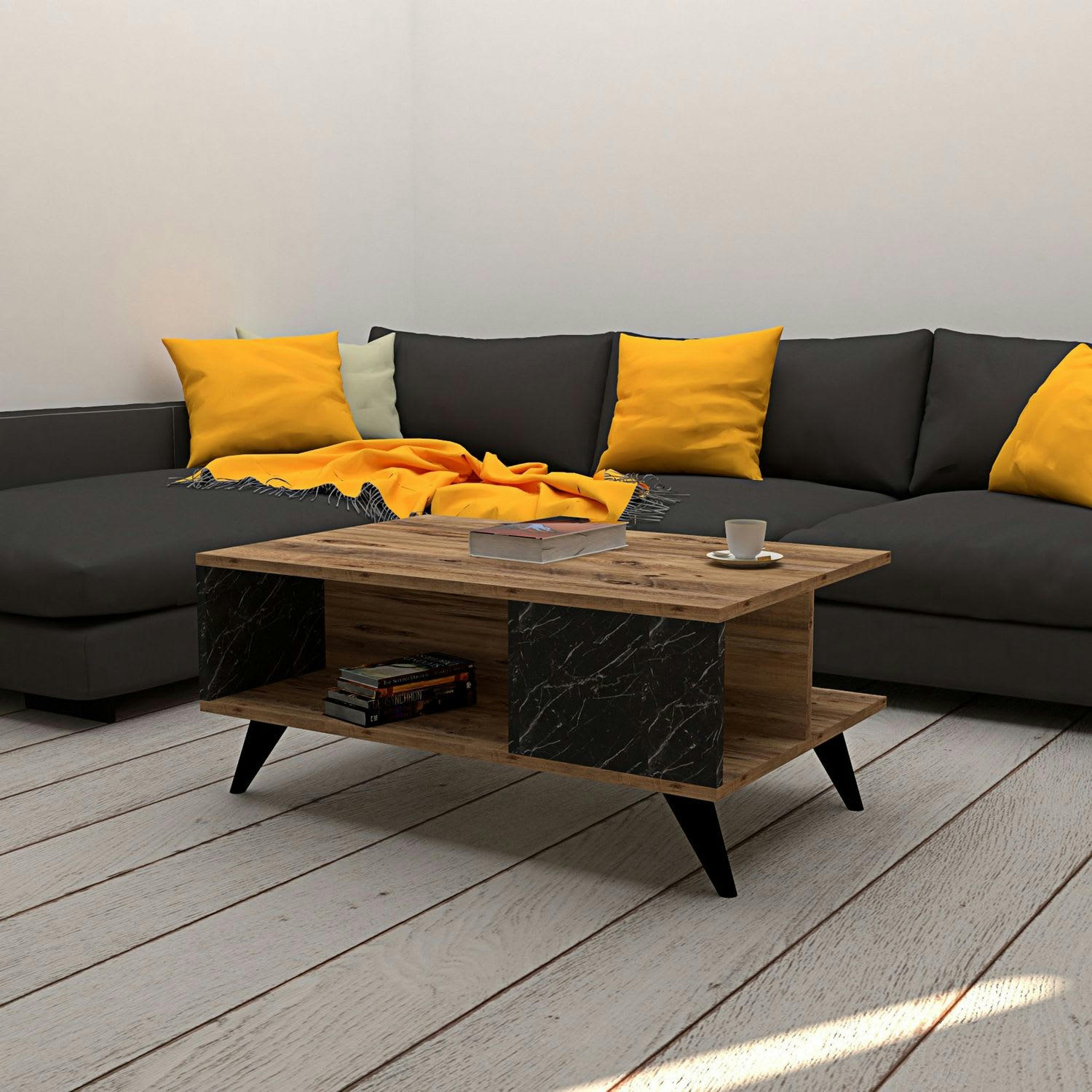 SEDA - Table basse marron