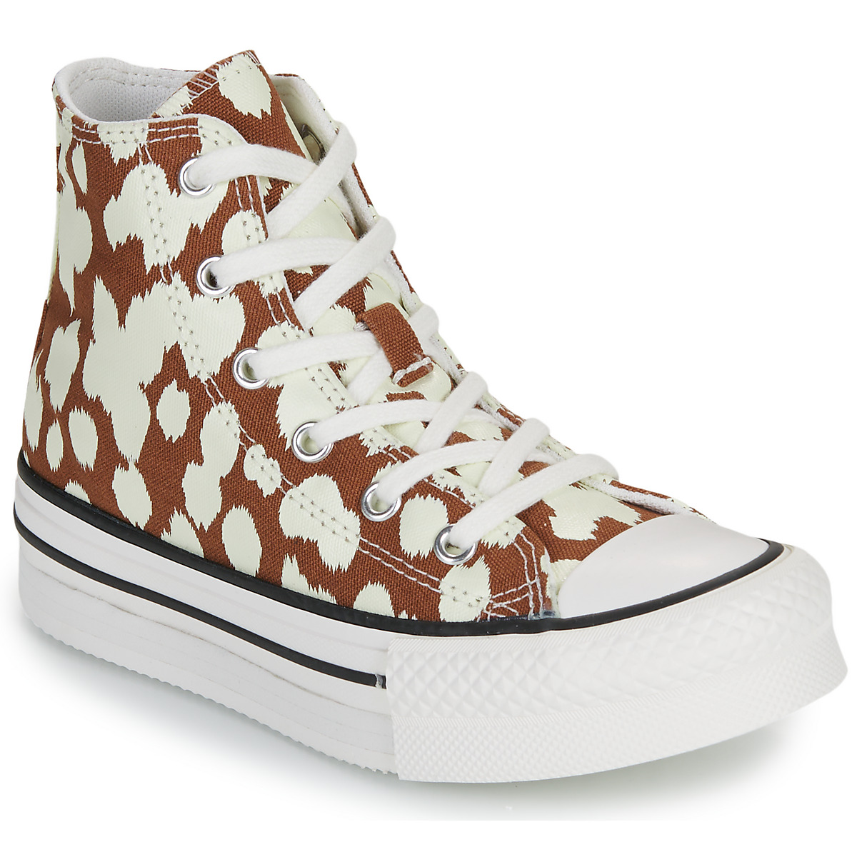Converse - CHUCK TAYLOR ALL STAR LIFT - Beige / Brown