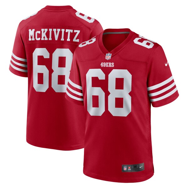 Colton McKivitz San Francisco 49ers Nike  Game Jersey -  Scarlet