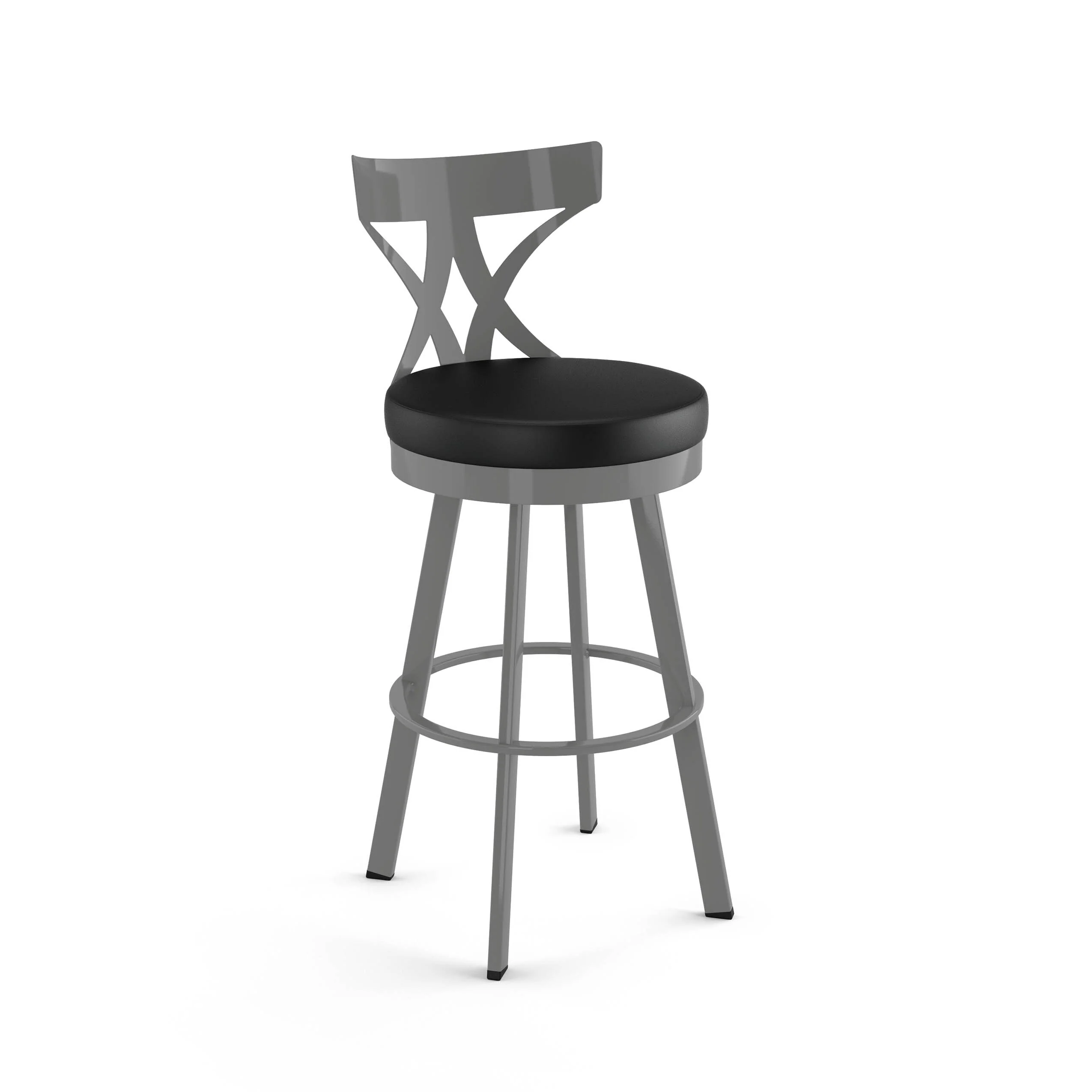 Amisco Washington Swivel Counter Stool
