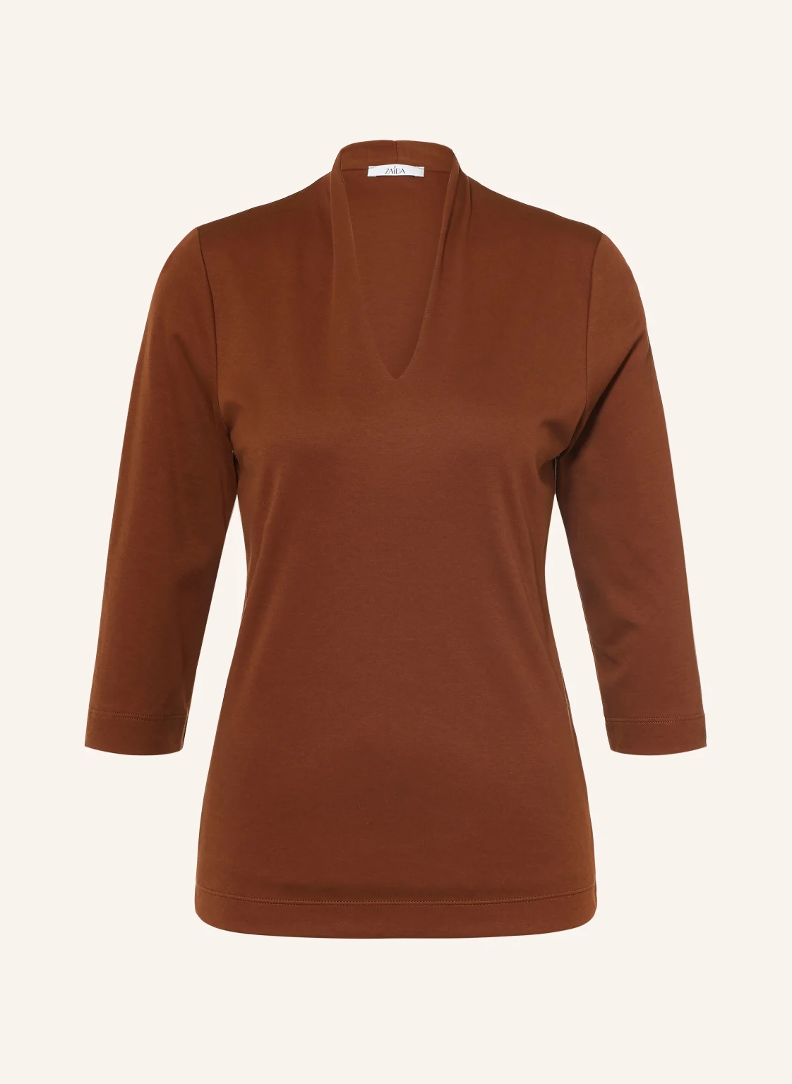 ZAÍDA Shirt mit Kelchkragen